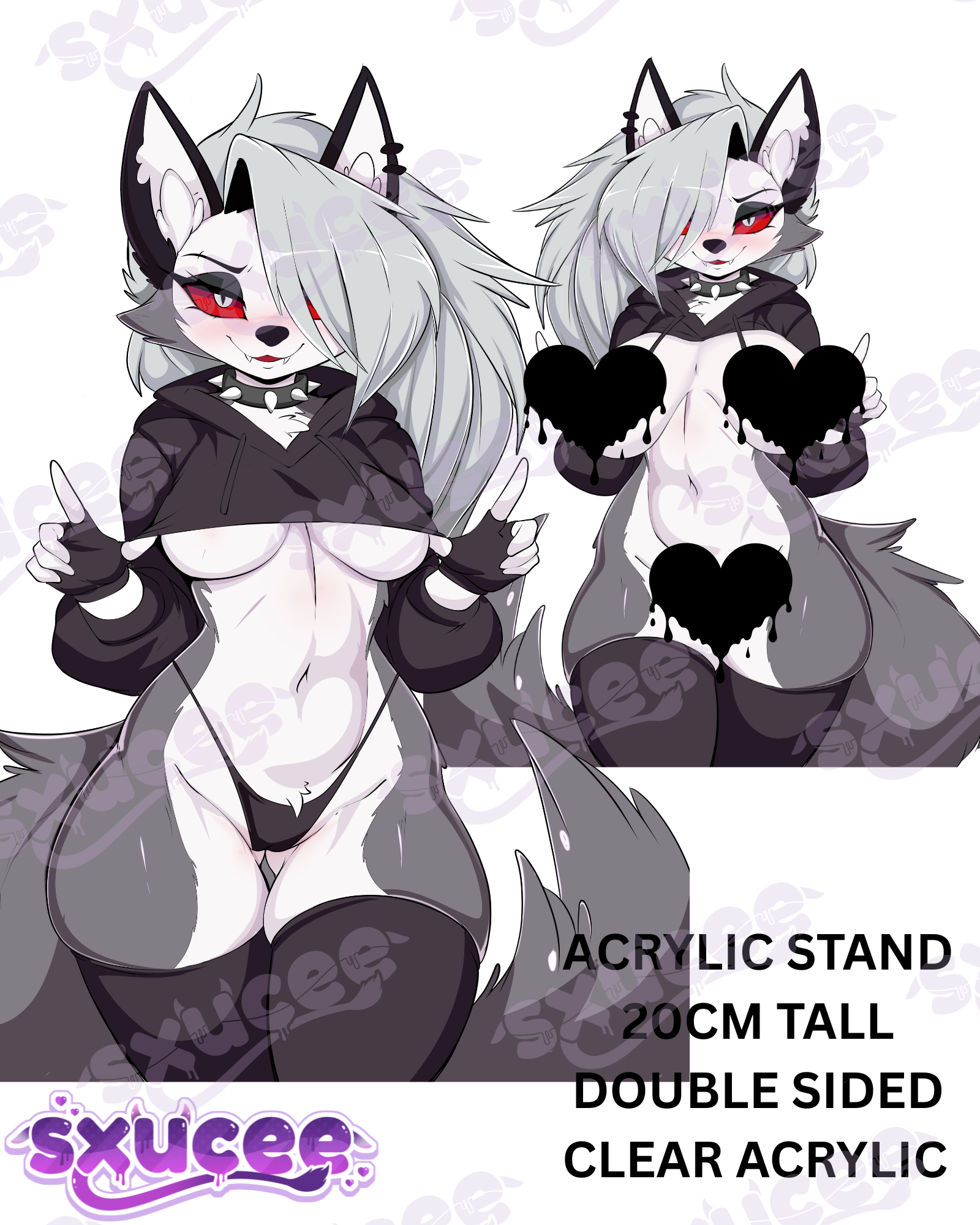 Helluva Boss Loona Limited Edition Acrylic Standee - Swimsuit Variant
