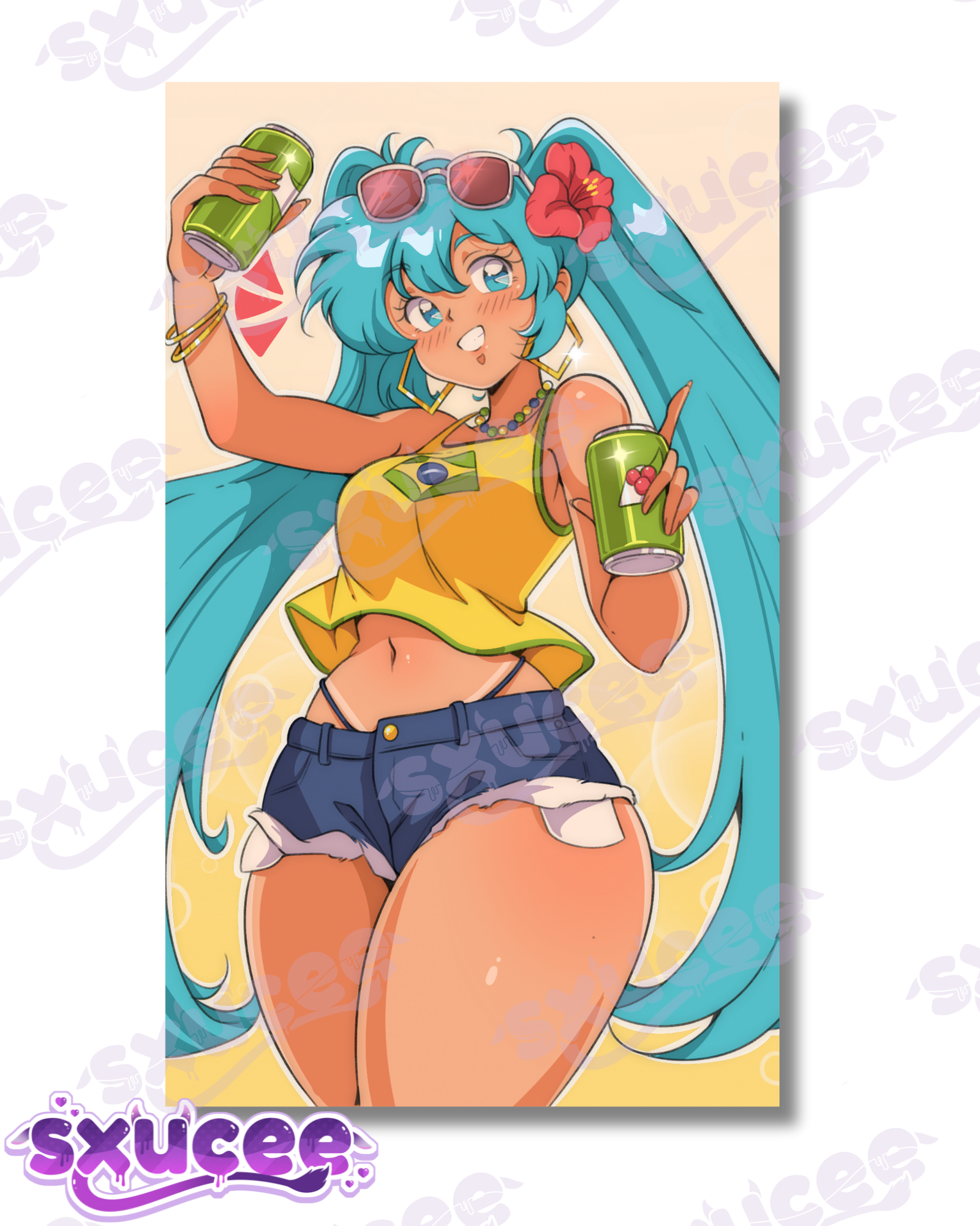 Brazilian Miku Tapestry