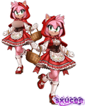 Amy Rose - Acrylic Standees (PREORDER)