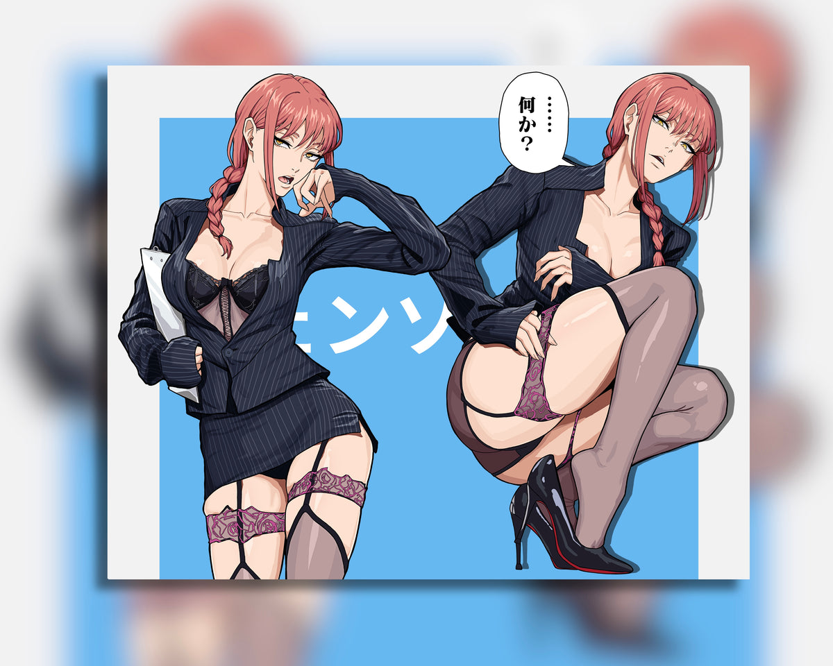 Makima Secretary Flags (PREORDER)