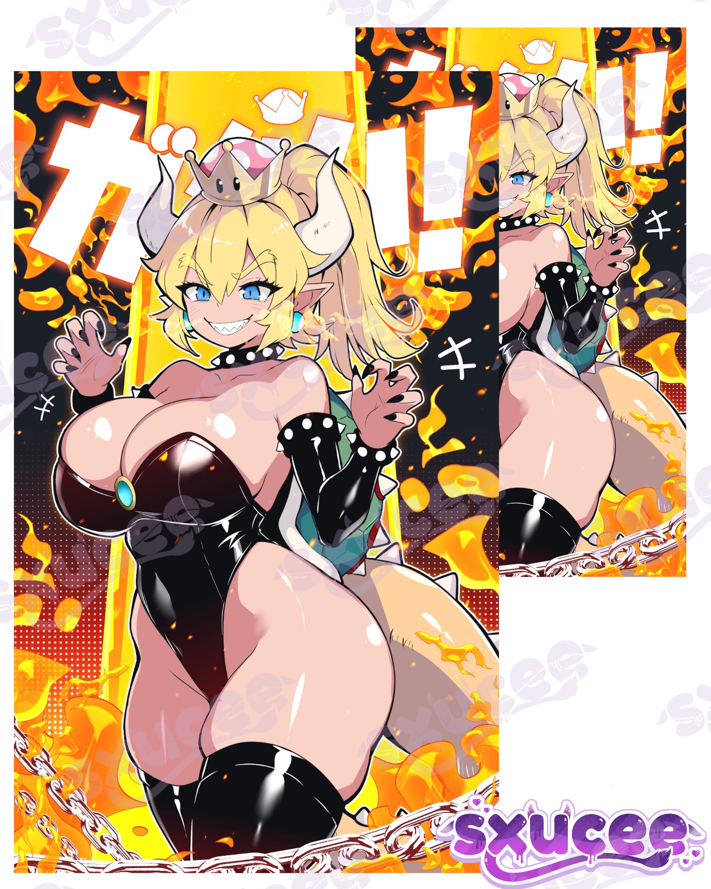 Bowsette Flag (PREORDER) SXUCEE Bowsette Flag (PREORDER) SXUCEE