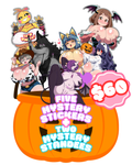 FIVE MYSTERY STICKERS + 2 MYSTERY STANDEES