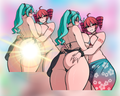 Miku X Teto - Acrylic Standees (PREORDER)