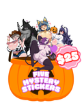 FIVE MYSTERY STICKERS