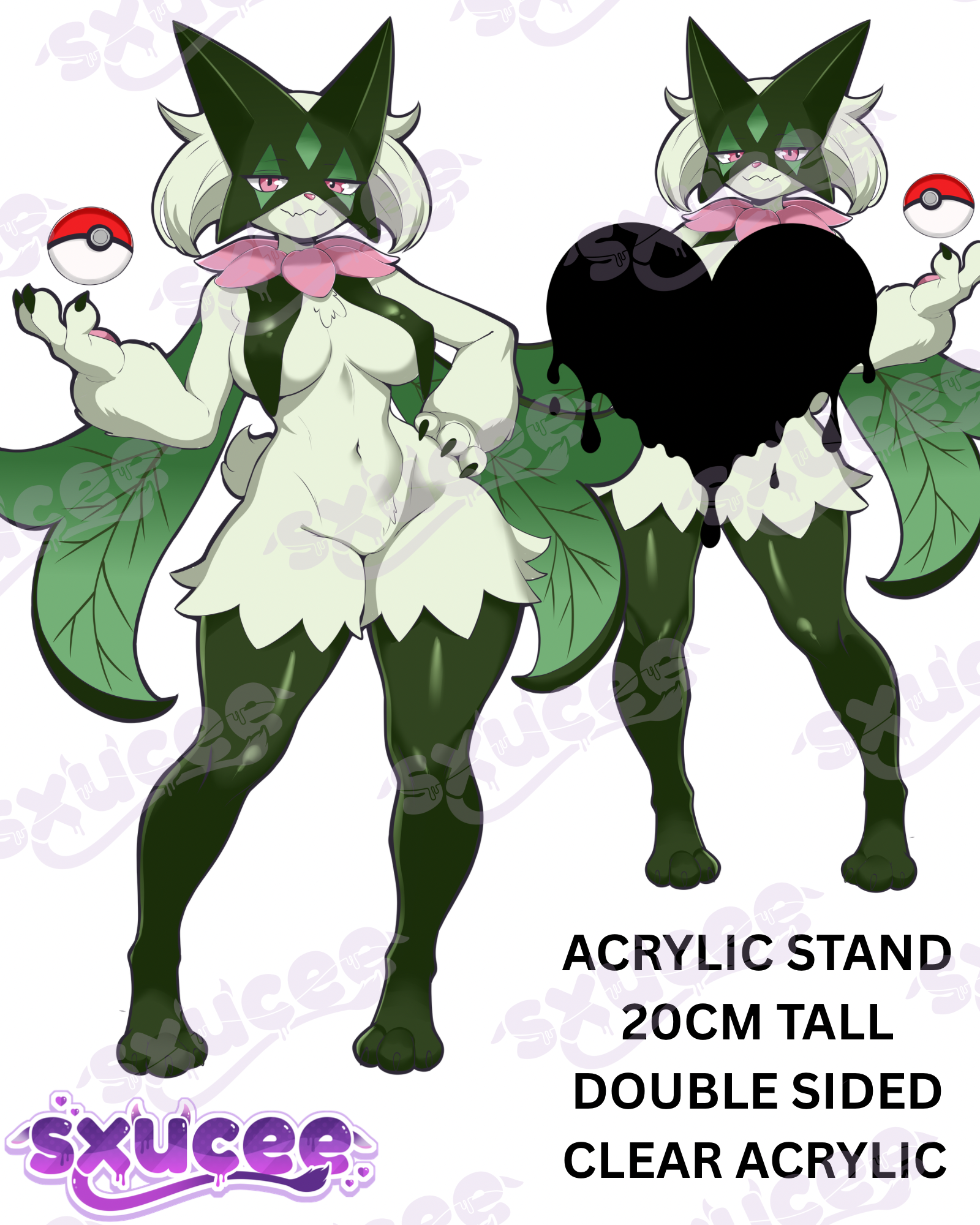 Meowscarada - Acrylic Standees (PREORDER)