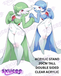 Gardevoir - Acrylic Standees (PREORDER)