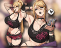 Goth Samus Stickers (PREORDER)