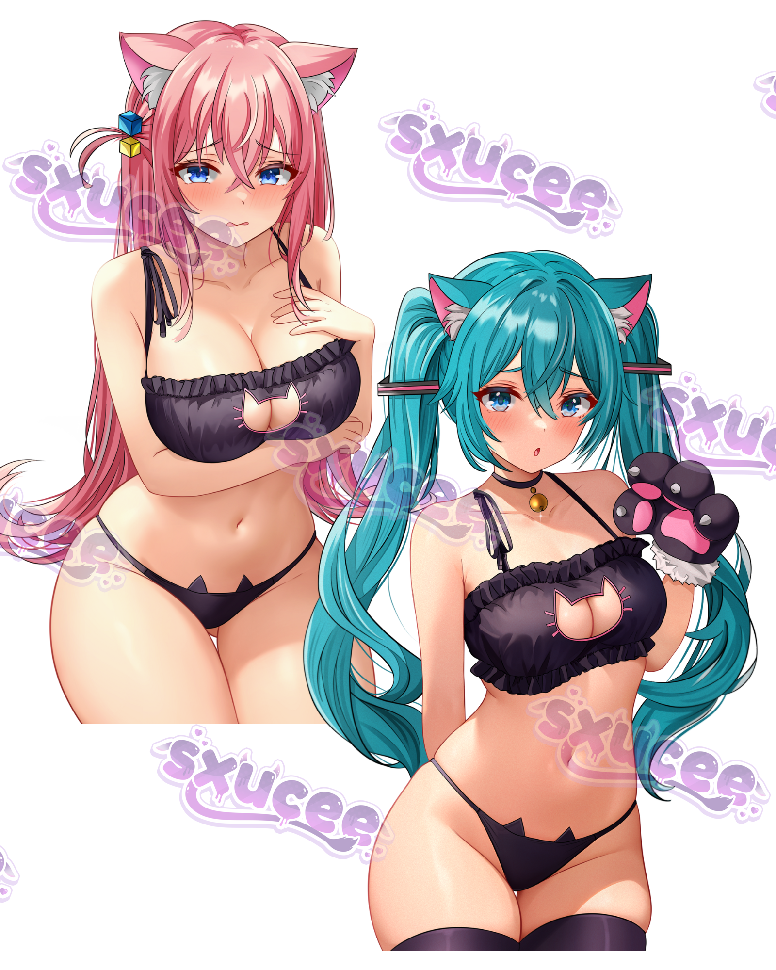 Neko Bocchi & Miku (PREORDER)