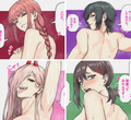 Chainsawman LOOD Girls - Acrylic Standees (PREORDER)