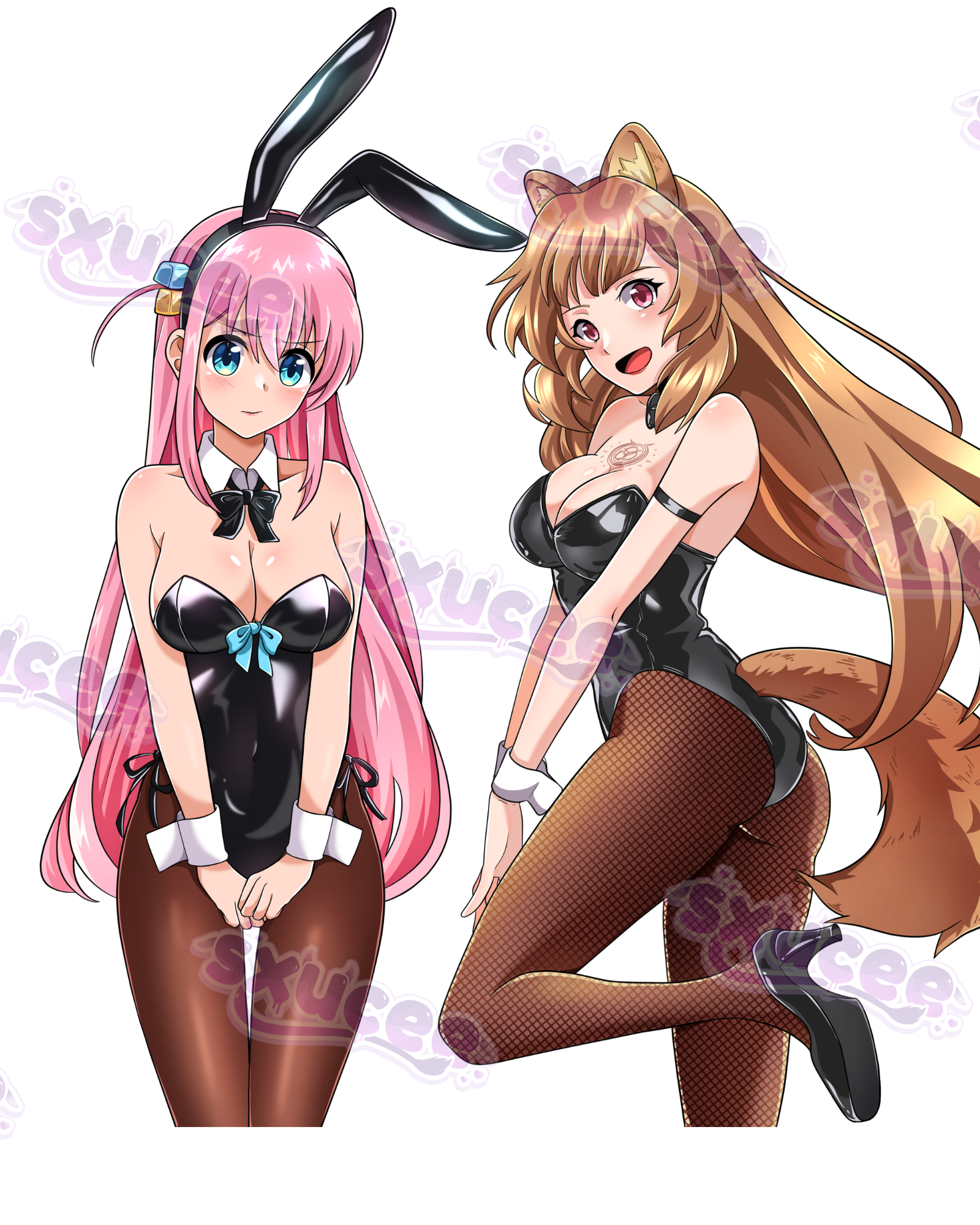 Raphtalia & Bocchi Bunny