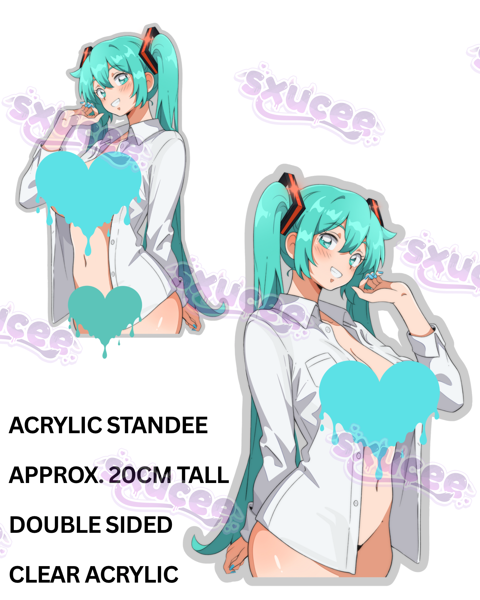 Miku Shirt - Acrylic Standee (PREORDER)